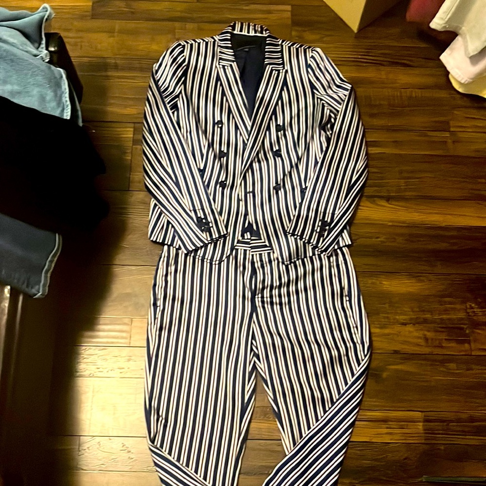 Banana Republic Satin Feel Suit